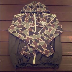 Camouflage Adidas Windbreaker